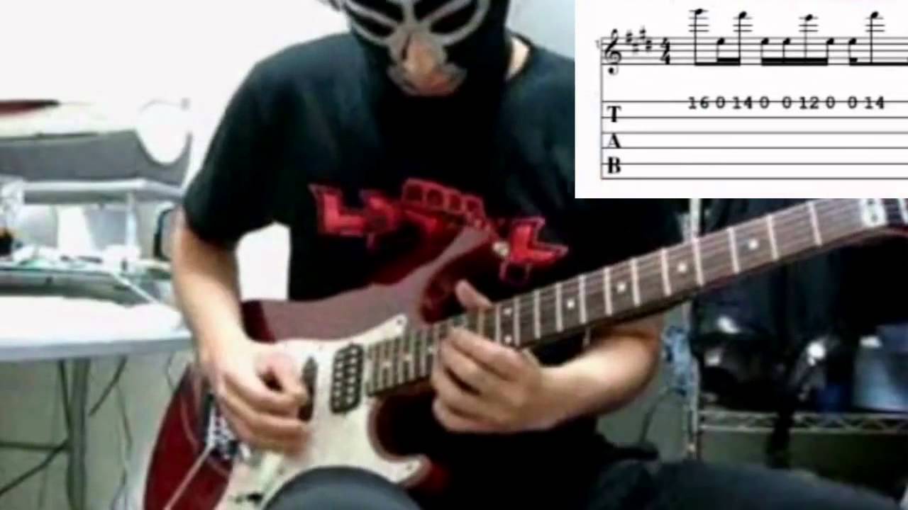 【ギター】God knows...【教えてみる】 の最後の演奏とTABを合わせてみた