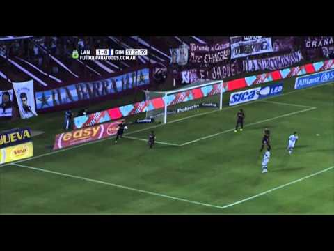 Monetti evitó el empate. Lanús 1 - Gimnasia 0. Primera División 2015. FPT