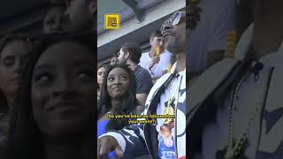 Snoop Dogg made sure Simone Biles had the full experience at Paris Olympics 🇫🇷