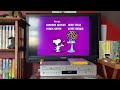 Closing To It S The Easter Beagle Charlie Brown 1996 VHS