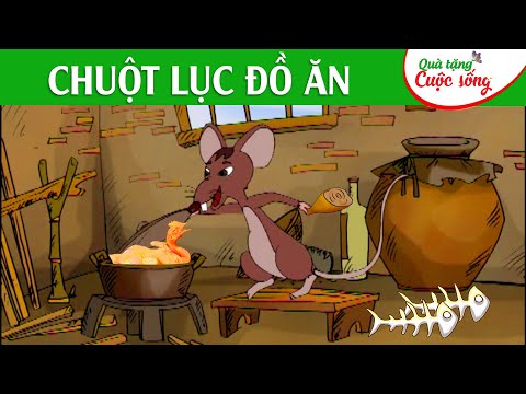 CHUỘT LỤC ĐỒ ĂN -  Phim hoạt hình - Truyện cổ tích - Hoạt hình hay - Cổ tích - Quà tặng cuộc sống