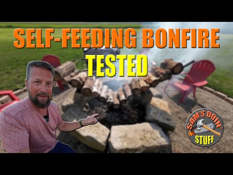 TESTED: Self Feeding Bonfire