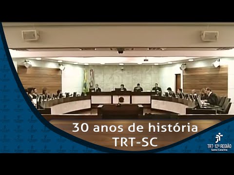 TRT/SC - 30 anos de história