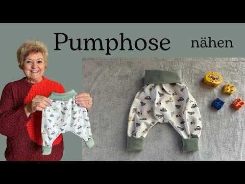 Sewing instructions for bloomers - gift for birth - easy and super fast - DIY for beginners