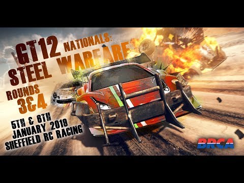 BRCA GT12 National 2018/19 Rounds 3 & 4 Sheffield RC Racing