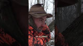 Frischling 🐗 im Schneesturm  ⁨@Huntingroom⁩