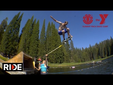 Nick Garcia and Mason Silva Check Out Element Skate Camp