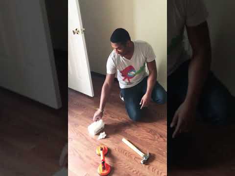 How to close gaps in laminate flooring - Easy DIY - Money ...