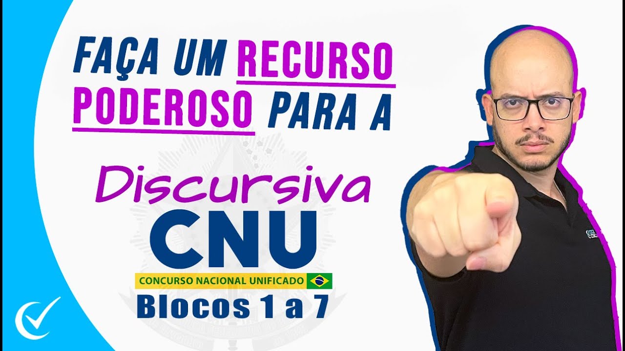 Recurso para a Discursiva do CNU: como Elaborar p/ o Concurso Nacional Unificado 2024 da Cesgranrio
