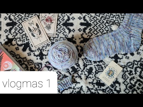 Yarnflakes Vlogmas 2021 - episode 1