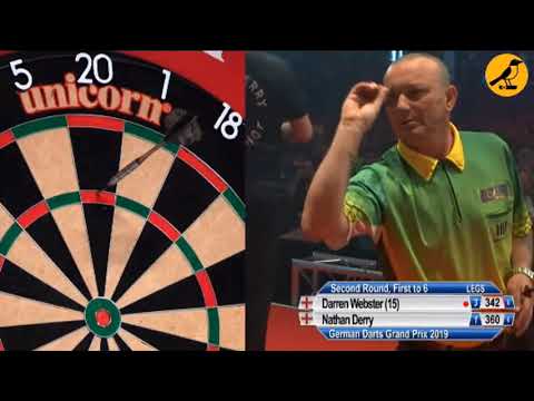 2019 German Darts Grand Prix Round 2  Webster vs Derry