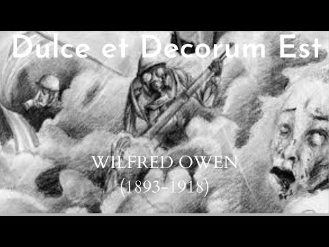 Dulce Et Decorum Est | Wilfred Owen | The Greatest War Poems Ever | Powerful Poetry |