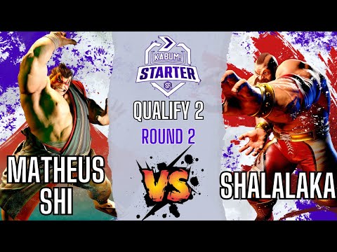SF6 👊 Matheusshi (E. Honda) vs Shalalaka (Zangief) 👊 KaBuM! Starter SF6 - Qualify 2 - Round 2