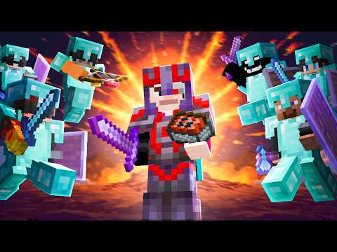 1 PRO vs 100 GRACZY w MINECRAFT