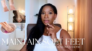 How to keep your feet pretty right at home | DIY foot care routine and maintenance