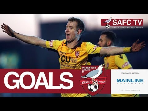 Goals: Droylsden v Scarborough Athletic - 06/01/2018