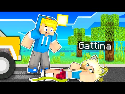 La Gattina È Stata INVESTITA Da Una MACCHINA Su Minecraft VITA!