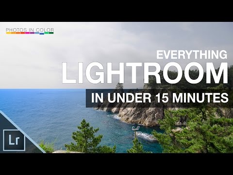 adobe lightroom tutorials for beginners by photos in color