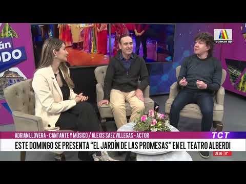 Este domingo se presenta "el jardín de las promesas" en el Teatro Alberdi