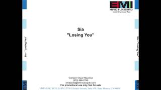 Sia - Losing You (Promo Track)