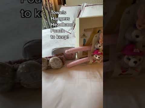 Quarto de hotel com tema Duffy na Disneylândia de Hong Kong!