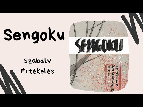 Itt a sógun, hol a sógun? Sengoku: The Warring States társasjáték játékbemutató és szabályismertető - Társasozz Okosan!