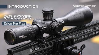 Vector Optics Orion Pro Max 4-16x44 HD SFP Tüfek Dürbünü - Video