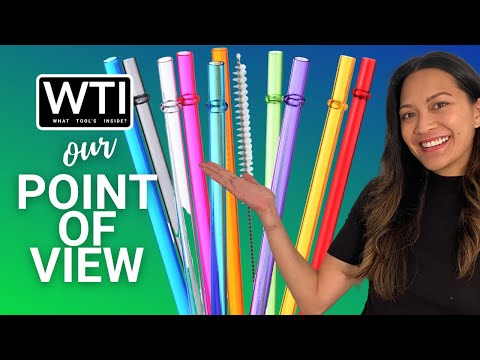 ALINK Reusable Plastic Straws - WTI product video review