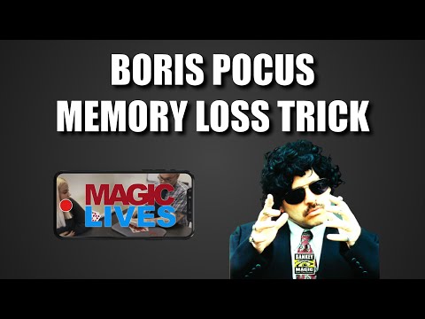 Boris Pocus' Memory Trick by Jay Sankey | Matt's Memory Disappears!!