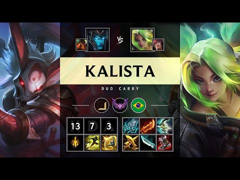 Kalista ADC vs Zeri - BR Master Patch 25.15