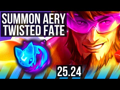 TWISTED FATE vs YASUO (MID) | Summon Aery, 31K damage, Good KDA: 14/2/11 | EUW Master | 25.24