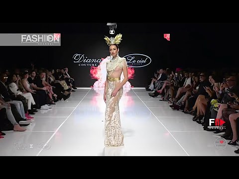 DIANA Couture x LE CIEL Design Spring 2018 AHF Los Angeles - Fashion Channel