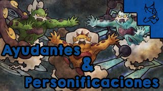 ¿Son los pokemon legendarios dioses? 2ª Parte, Ayudantes y Personificaciones