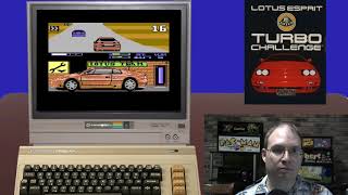 Amigos Plays Lotus Esprit Turbo Challenge (Commodore 64)