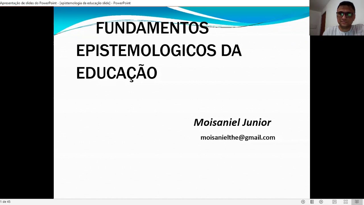 Fundamentos da Epistemologia da Educação