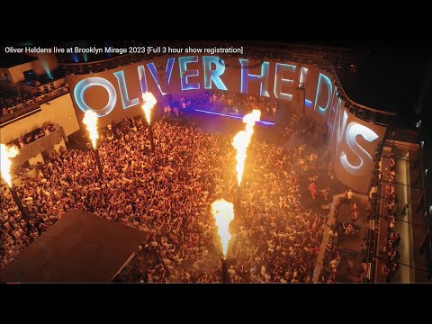 Oliver Heldens live at Brooklyn Mirage 2023 [Full 3 hour DJ set registration] 4K