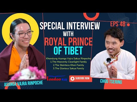 THE ROYAL PRINCE OF TIBET | KHÖNDUNG ASANGA VAJRA SAKYA | #tibetanheritage #story #news #history