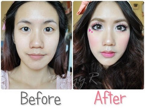 แต่งหน้าแบบบาร์บี้