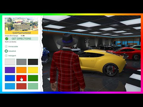 GTA Online 50 Car Garage - Customizing Every Floor, Moving Vehicles Around & MORE! (Eclipse BLVD)