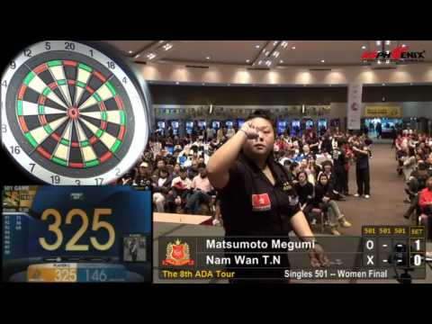 ADA8th DVD Singles 501 Women Flight Final