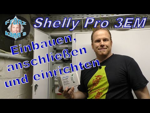 Shelly Pro 3EM - installation, connection and setup