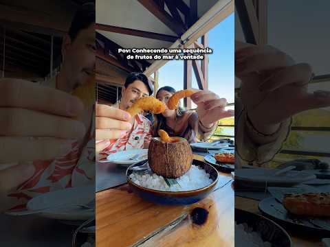 Sequência de Frutos do Mar (Canoas Bistrô em Imaruí SC)