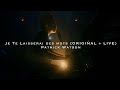 Je Te laisserai des mots - Patrick Watson, but I added a LIVE version at the end.