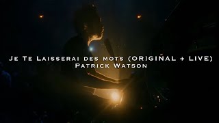 Download lagu Je Te laisserai des mots - Patrick Watson, but I added a LIVE version at the end. mp3