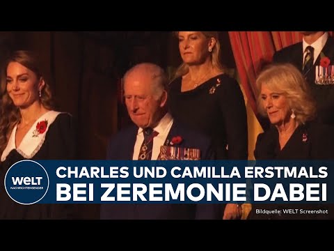 KÖNIG CHARLES GEDENKT: Royal Family erinnert in London an das Ende des Zweiten Weltkriegs!