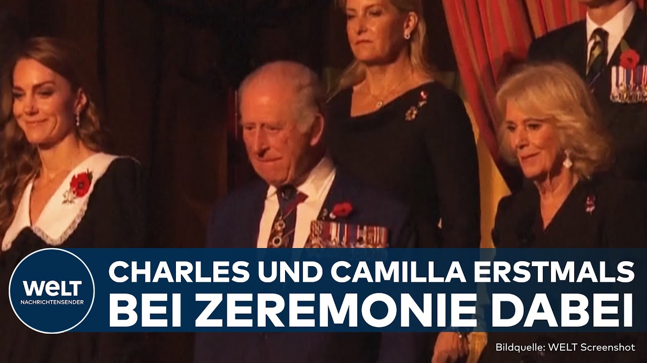 KÖNIG CHARLES GEDENKT: Royal Family erinnert in London an das Ende des Zweiten Weltkriegs!