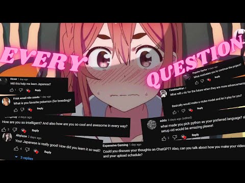 I tried answering EVERY question you asked + Waifu AI Voice Setup Guide - YouTube