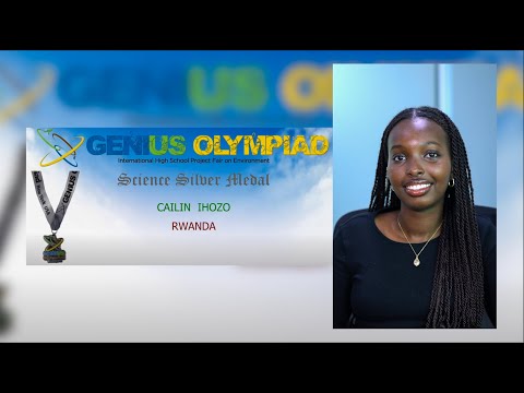 The story behind Rwandan silver medalist at the Genius Olympiad