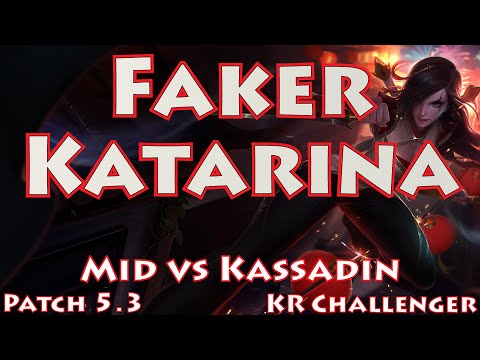 SKT T1 Faker, Katarina vs Kassadin, 고전파 더블킬