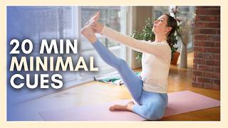 20 min Intermediate Yoga Flow - Minimal Cues Silent Yoga